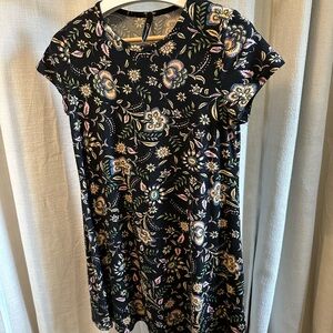 Floral Short Sleeve Dress
